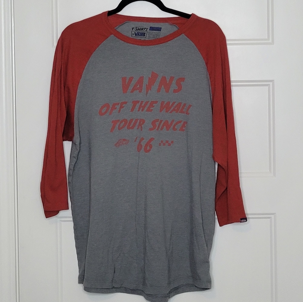 Vans Off The Wall Tour Double Sided XL Jersey Style Shirt